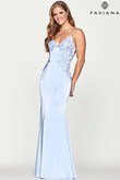 V-neck Faviana Prom Dress S10641