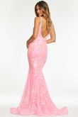 Sparkling Slim Trumpet Ashley Lauren Prom Dress 11113