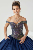 Off The Shoulder Fiesta Quinceanera Dress 56438