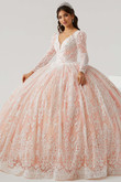 V-neck Quinceanera Collection Ball Gown Dress 26005 V-neck Quinceanera Collection Ball Gown Dress 26005
