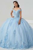 Off The Shoulder Quinceanera Collection Ball Gown Dress 26010