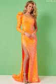 Long Sleeve Rachel Allan Prom Dress 70299