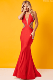 Halter Jersey by Rachel Allan Prom Dress 70448