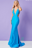 Halter Jersey by Rachel Allan Prom Dress 70448