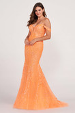 Orange Ellie Wilde Prom Dress EW34007