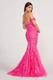 Cerise Ellie Wilde Prom Dress EW34007