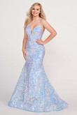 Ellie Wilde Prom Dress in Light Blue 