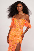 Ellie Wilde Prom Dress in Orange Ellie Wilde Prom Dress in Orange