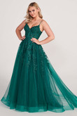 Ellie Wilde Prom Dress in Emerald 