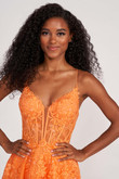 Ellie Wilde Prom Dress in Orange 