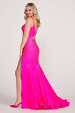 Ellie Wilde Prom Dress in Hot Pink