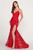 Ellie Wilde Prom Dress in Red