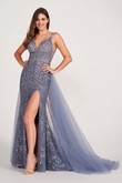 Ellie Wilde Prom Dress in Slate