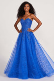 Ellie Wilde Prom Dress in Royal Blue 