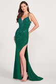 Ellie Wilde Prom Dress in Emerald 