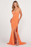 Ellie Wilde Prom Dress in Orange 