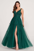 Ellie Wilde Prom Dress in Emerald