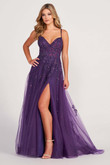Ellie Wilde Prom Dress in Dark Purple