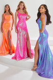 Fitted Sequin Tiffany Designs Prom Dress 16012