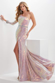 One Sleeve Panoply Prom Dress 14136