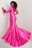Feathered Trumpet Panoply Prom Dress 14139