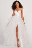 Layered Tulle Colette by Mon Cheri Prom Dress CL2006
