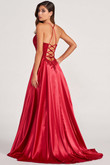 Satin A-Line Colette by Mon Cheri Prom Dress CL2033