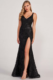 Sequin Lace Colette by Mon Cheri Prom Dress CL2040