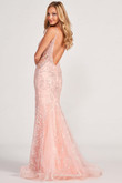 Beaded Sequin Open Back Colette by Mon Cheri Prom Dress CL2051