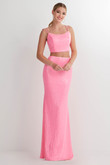 Scooped Sequin Studio 17 Prom Dress 12886