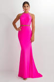 Cut-Out Fitted Studio 17 Prom Dress 12901