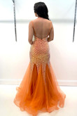 Symmetric Beaded Jasz Couture Prom Dress 7411