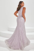 One Shoulder Tiffany Designs Plus Size Prom Dress 16040