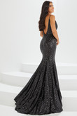 Trumpet V-Neck Tiffany Designs Prom Dress 16022