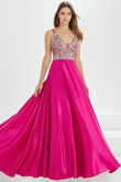 Satin A-Line Tiffany Designs Prom Dress 16024