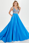 Shimmer Satin Tiffany Designs Prom Dress 16024