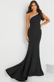 Crepe Beaded Tiffany Designs Prom Dress 16029