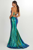 Iridescent Sequin Studio 17 Prom Dress 12914