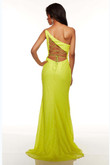 One Shoulder Alyce Prom Dress 61348