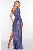 Long Sleeve Alyce Prom Dress 61395