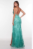 Plunging Bust Alyce Prom Dress 61407