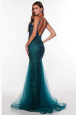 Sheer Illusion Alyce Prom Dress 61419