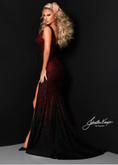 Shimmering Slit Skirt Johnathan Kayne Prom Dress 2525