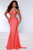 Cut Out Bodice Johnathan Kayne Prom Dress 2608