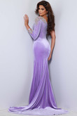 Single Long Sleeved Johnathan Kayne Prom Dress 2610