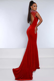 Illusion Bateau Neckline Johnathan Kayne Prom Dress 2671