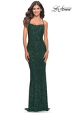 La Femme Prom Dress in Emerald