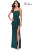 La Femme Prom Dress in Emerald