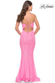 Sequined Bustier La Femme Prom Dress 31199