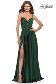 Wrapped Satin La Femme Prom Dress 31233